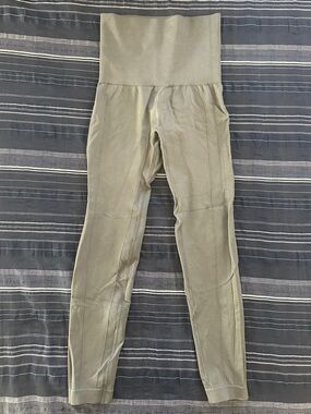Homma High-Waist grey-green Leggings - Women's size S